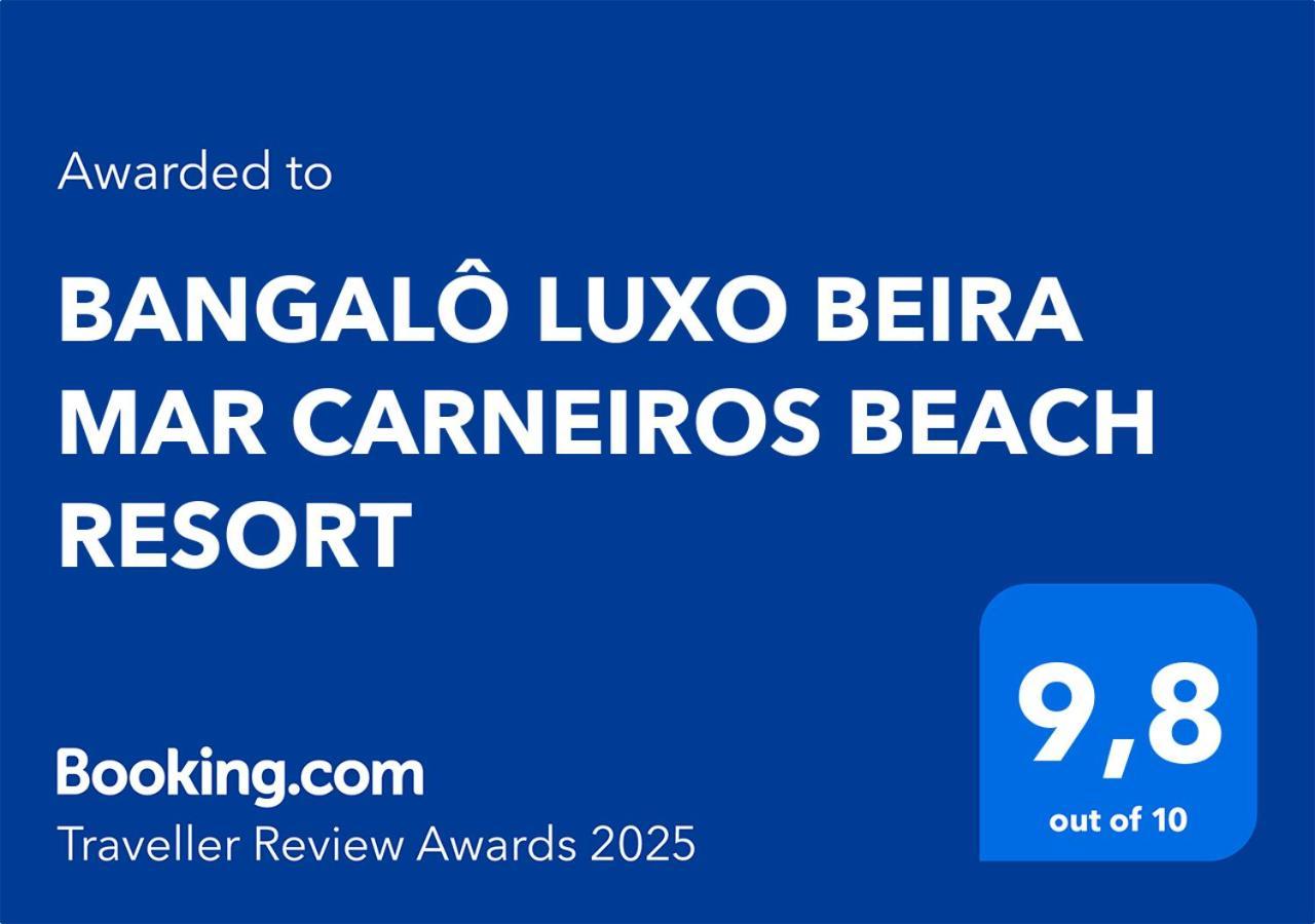 Bangalo Luxo Beira Mar Carneiros Beach Resort Praia dos Carneiros Ngoại thất bức ảnh